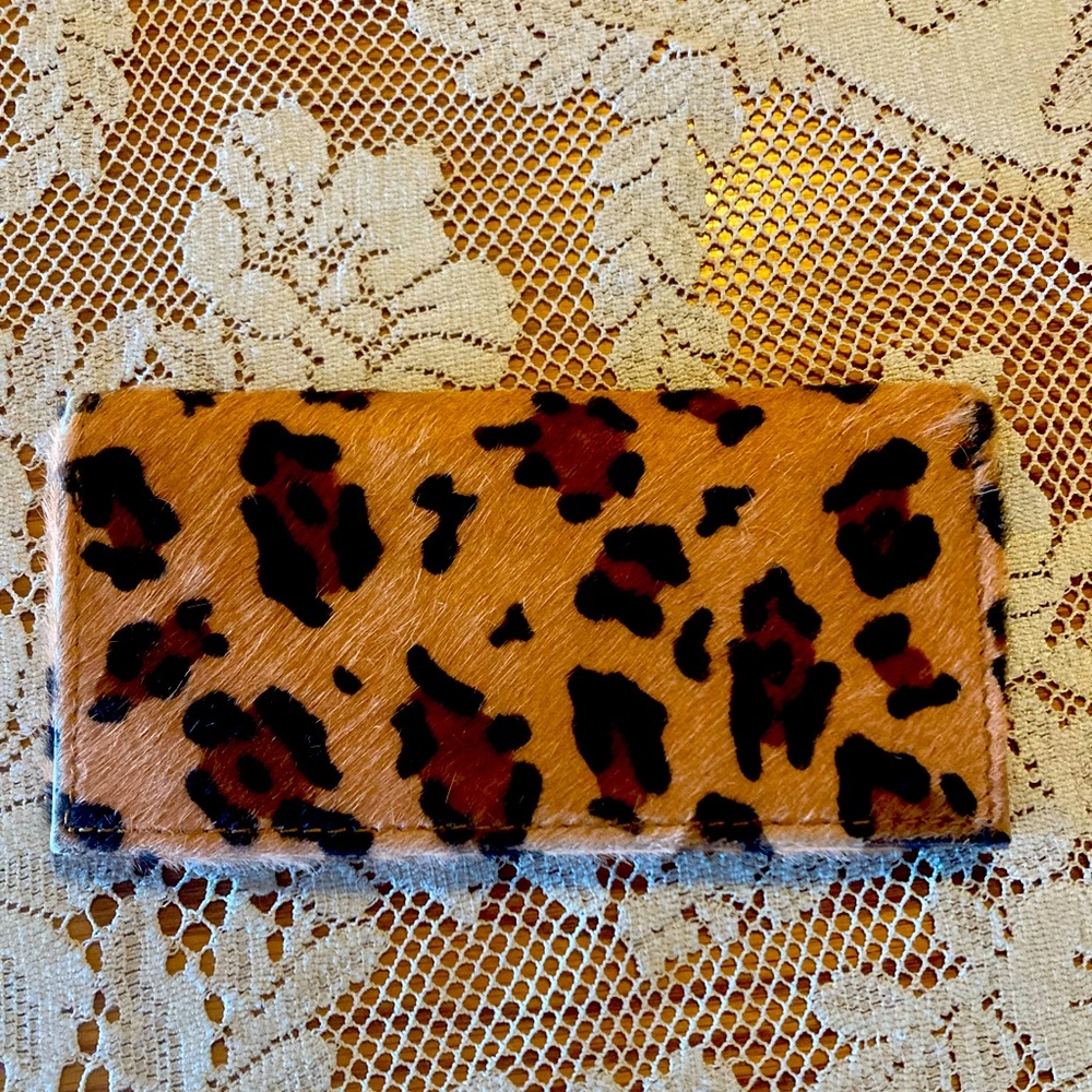Cheetah print American Darling checkbook